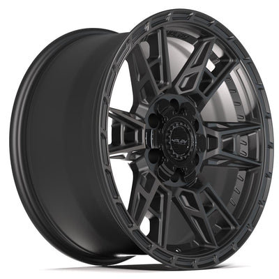 Set of 4 4Play 4PS20 18x9 Satin Black wheel, 6x135/6x139.7, +18mm offset