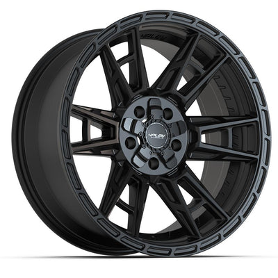 Set of 4 4Play 4PS20 20x9 Satin Black wheel, 5x127/5x139.7, -6mm offset