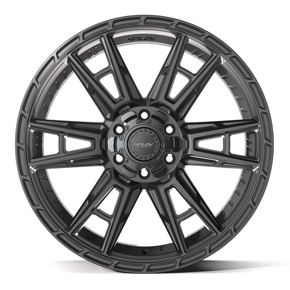 4Play 4PS20 22x10 Satin Black wheel, 6x135/6x139.7, 24mm offset