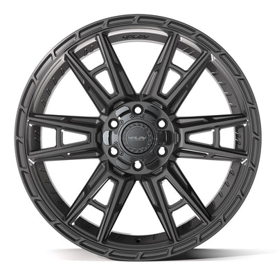 Set of 4 4Play 4PS20 22x10 Satin Black wheel, 6x135/6x139.7, +24mm offset