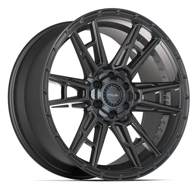 Set of 4 4Play 4PS20 22x10 Satin Black wheel, 6x135/6x139.7, +24mm offset