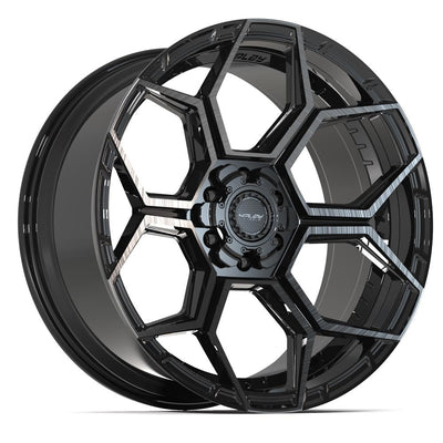 4Play 4PS26 22x10 Gloss Black Brushed with Tinted Clear wheel, 6x135/6x139.7, 0mm offset