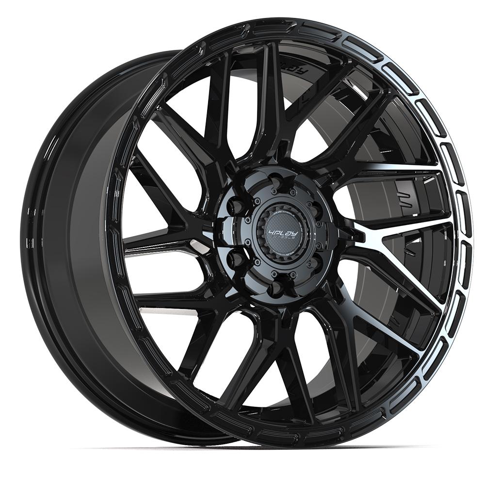 4Play 4PS28 20x9 Gloss Black Brushed with Tinted Clear wheel, 6x135/6x139.7, 18mm offset