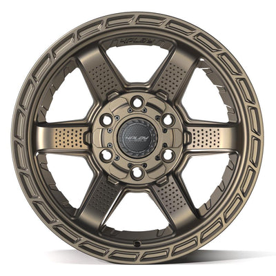 Set of 4 4Play 4PS63 17x9 Satin Bronze wheel, 6x135/6x139.7, -6mm offset
