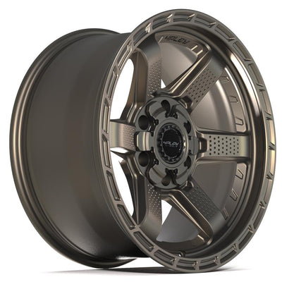 4Play 4PS63 18x9 Satin Bronze wheel, 6x135/6x139.7, -6mm offset