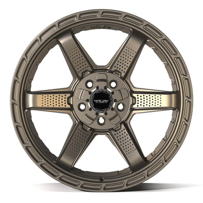 Set of 4 4Play 4PS63 20x9 Satin Bronze wheel, 5x127/5x139.7, -6mm offset