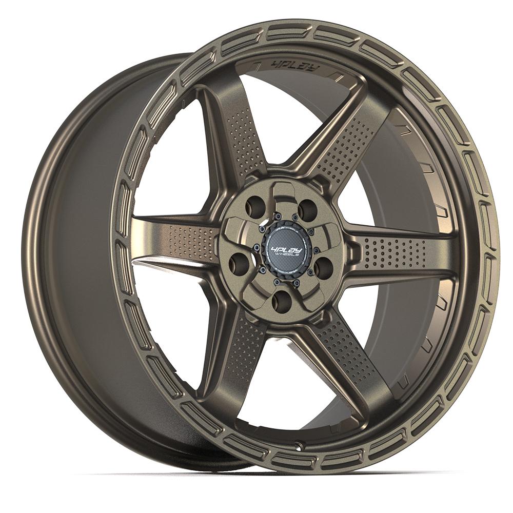 Set of 4 4Play 4PS63 20x9 Satin Bronze wheel, 5x127/5x139.7, -6mm offset