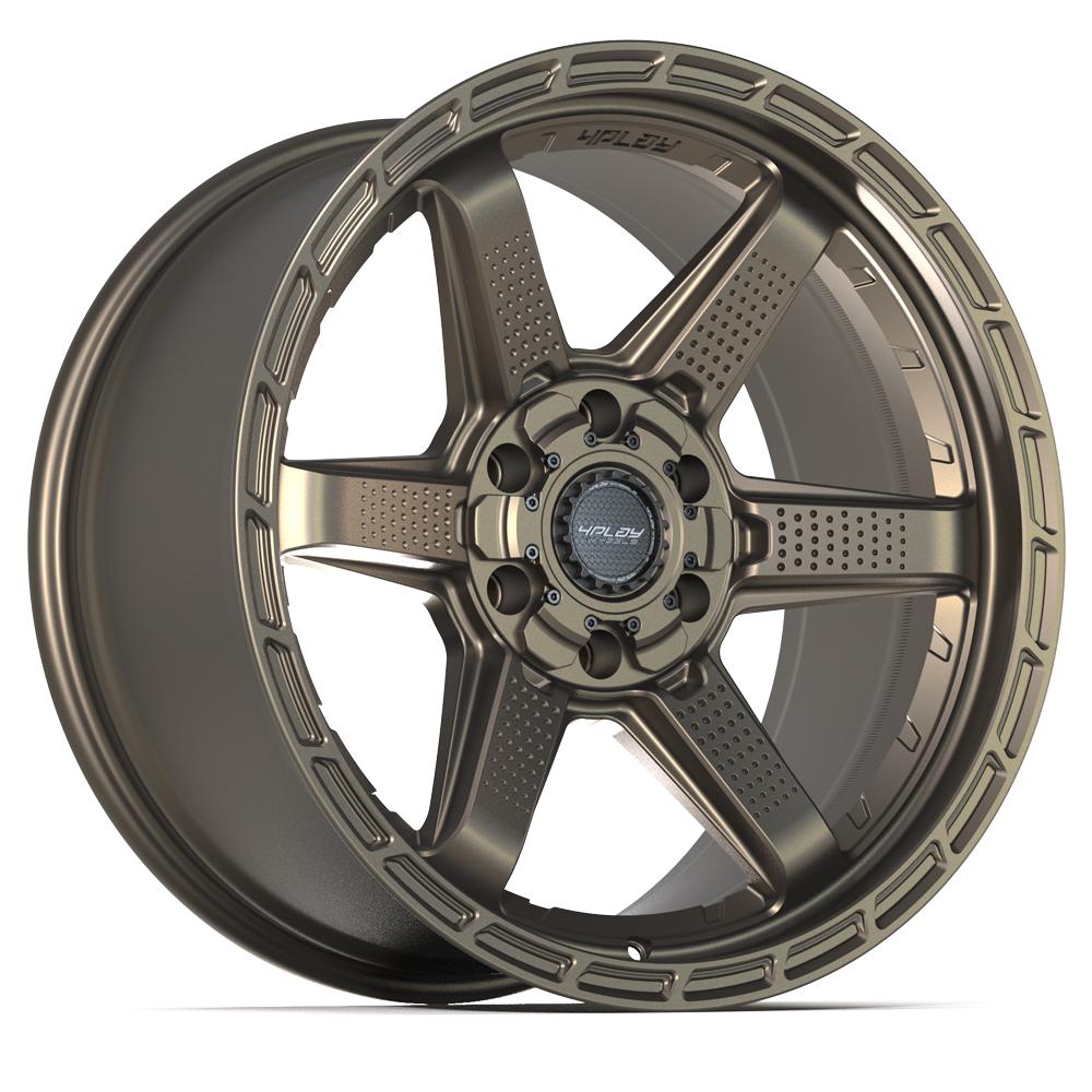 Set of 4 4Play 4PS63 20x9 Satin Bronze wheel, 6x135/6x139.7, -6mm offset