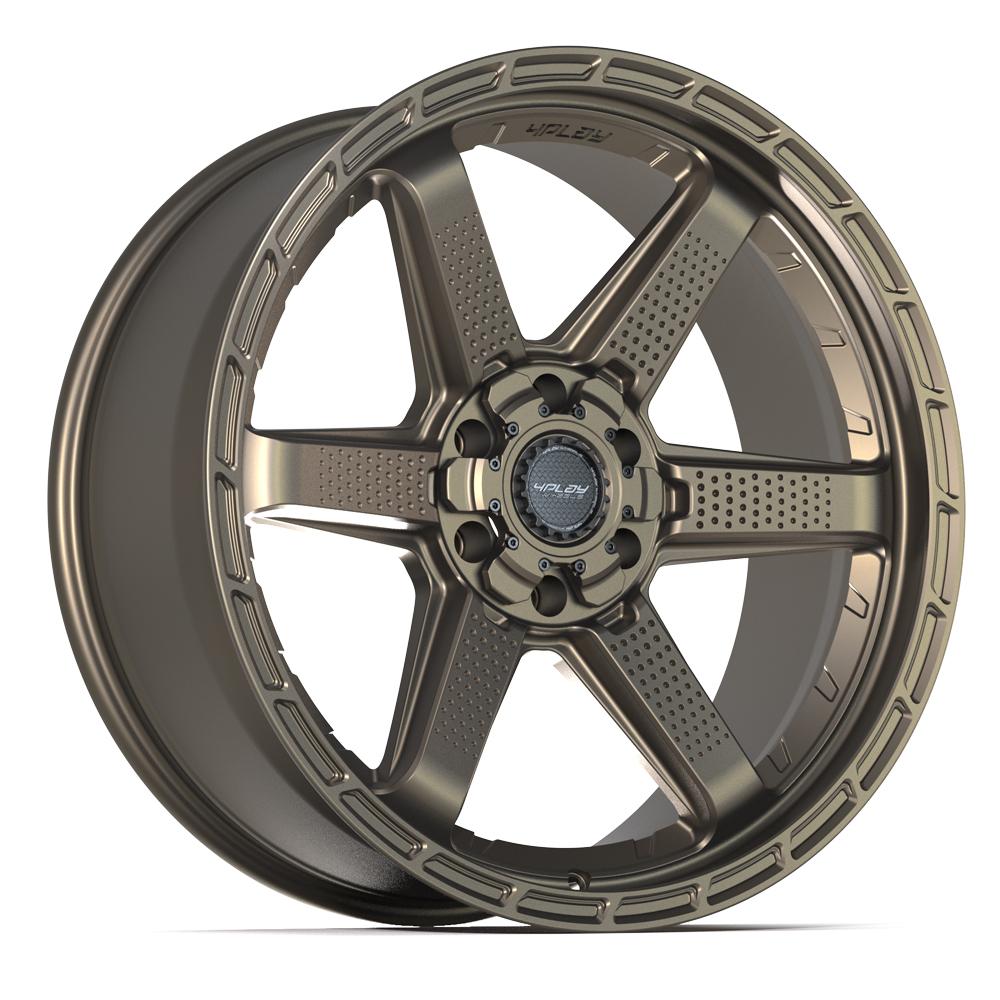 4Play 4PS63 22x9 Satin Bronze wheel, 6x135/6x139.7, -6mm offset
