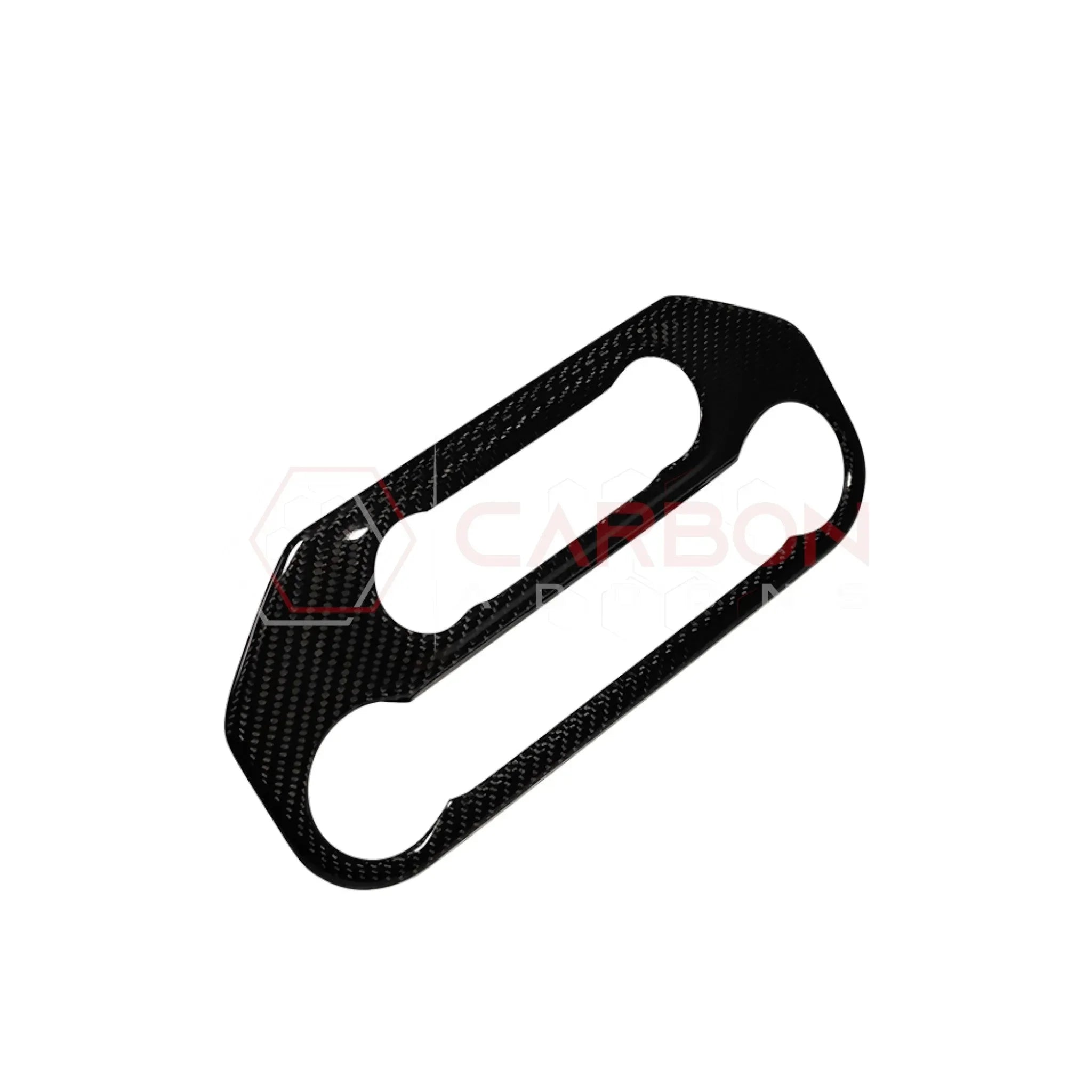 Real Carbon Fiber Radio & AC Control Panel Cover For 2021+ Ford Bronco