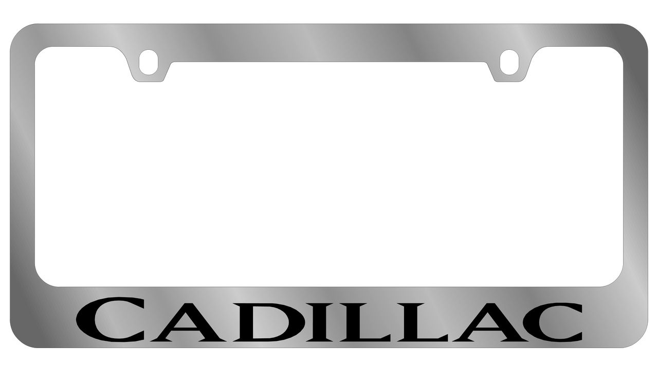 Cadillac Chrome License Plate Frame