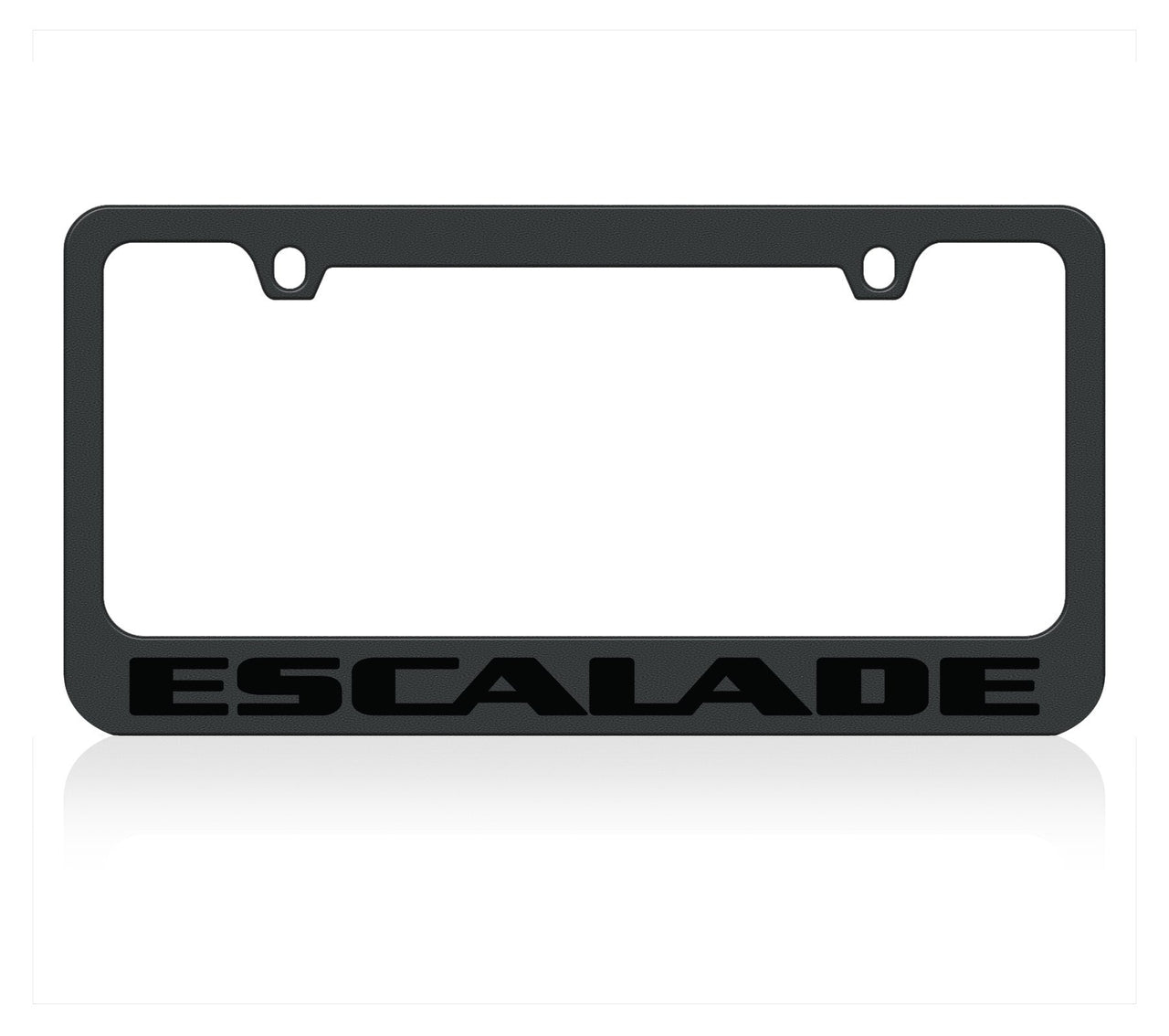 2019 Cadillac Escalade Black License Plate Frame