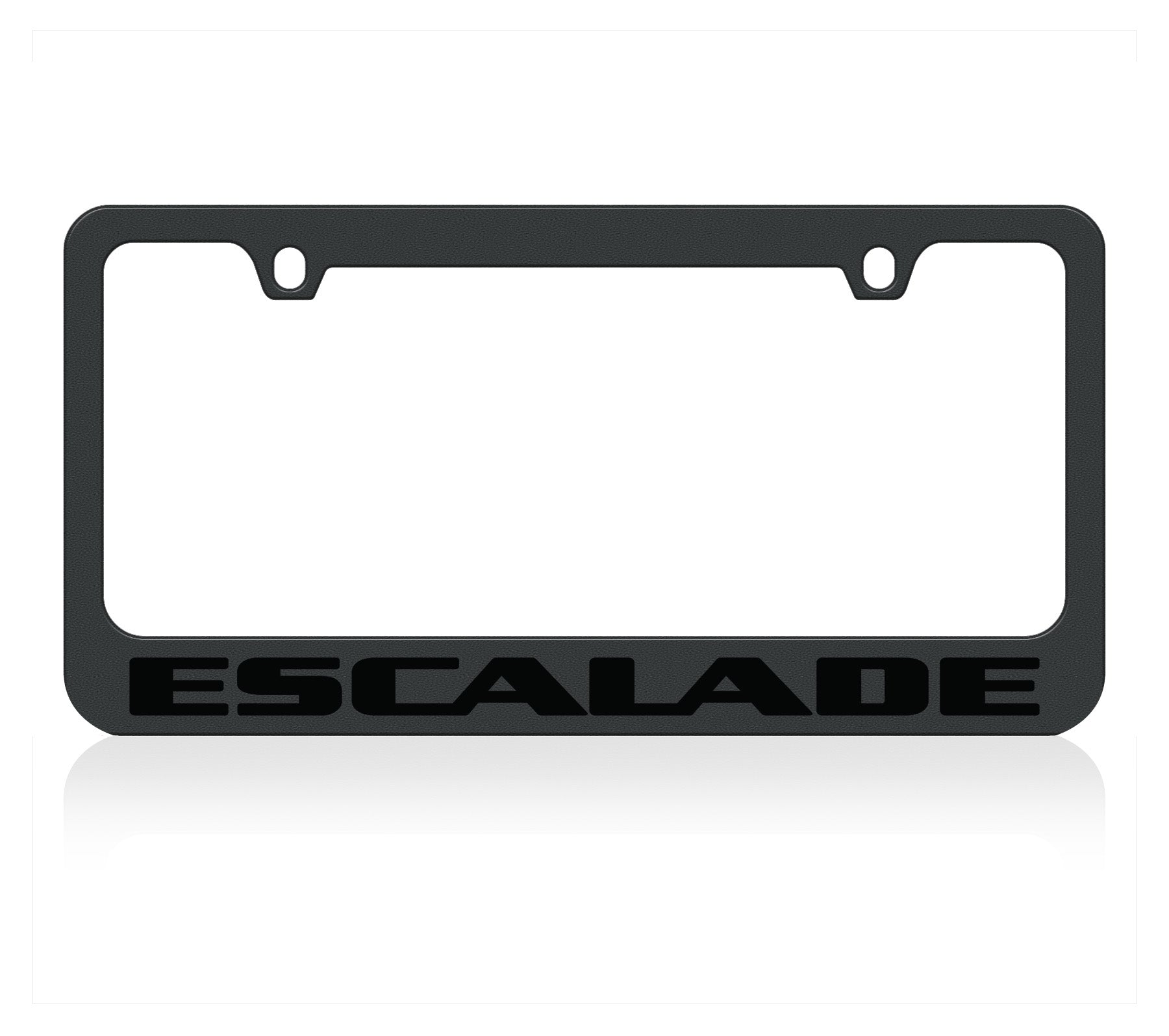 2019 Cadillac Escalade Black License Plate Frame