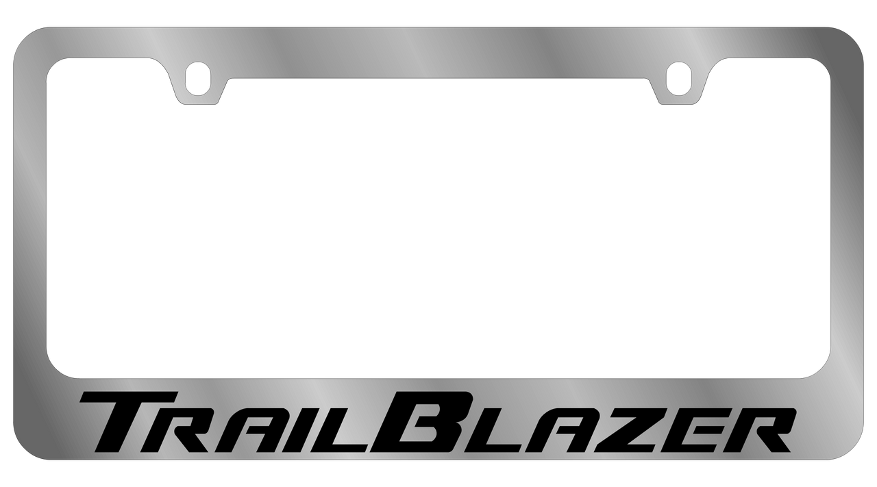 Chevrolet Trail Blazer Chrome License Plate Frame