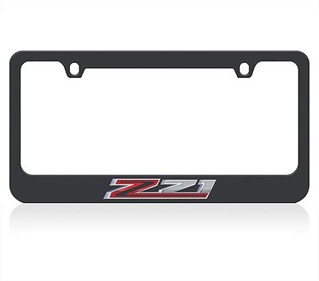 Chevrolet Z71 Black License Plate Frame