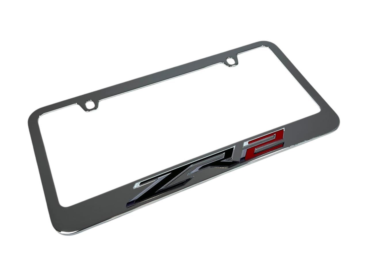 Chevrolet ZR2 Chrome License Plate Frame
