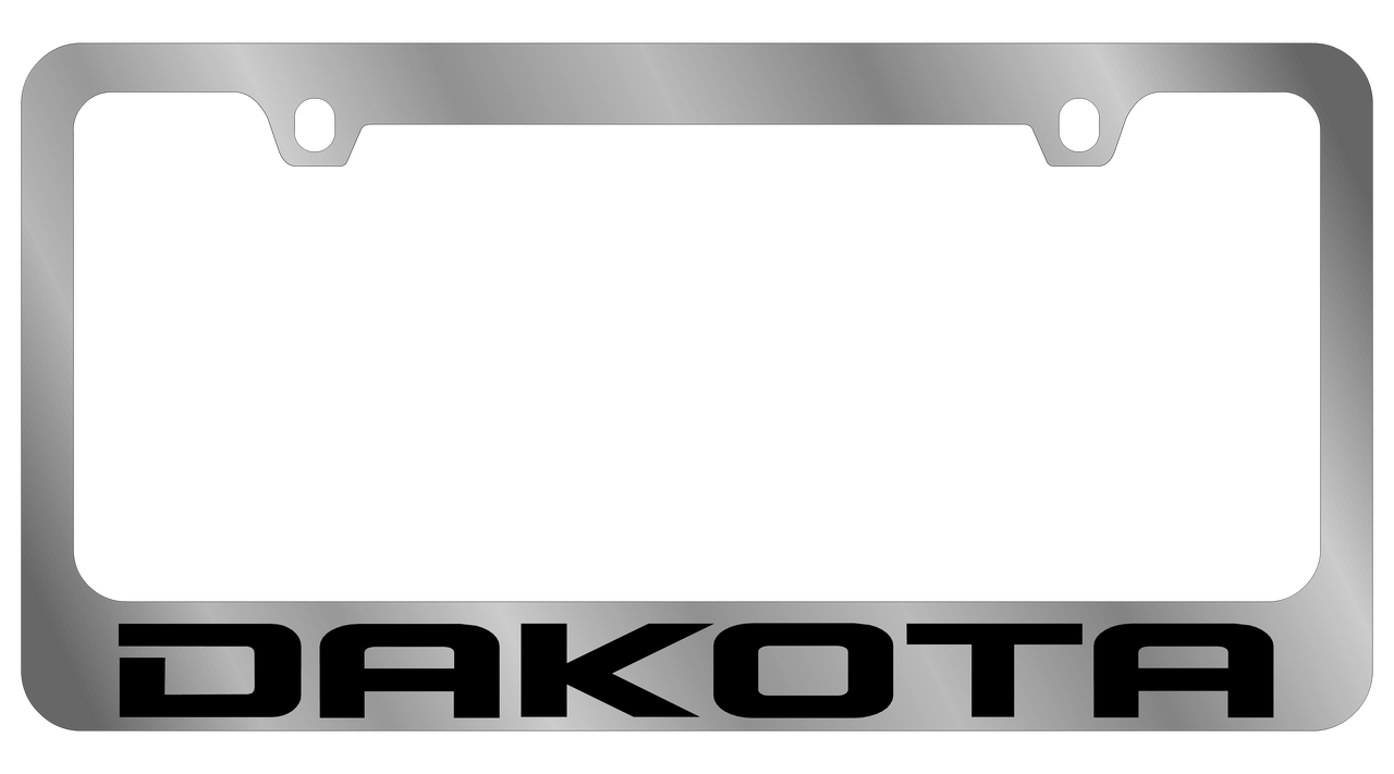 Dodge Dakota Chrome License Plate Frame