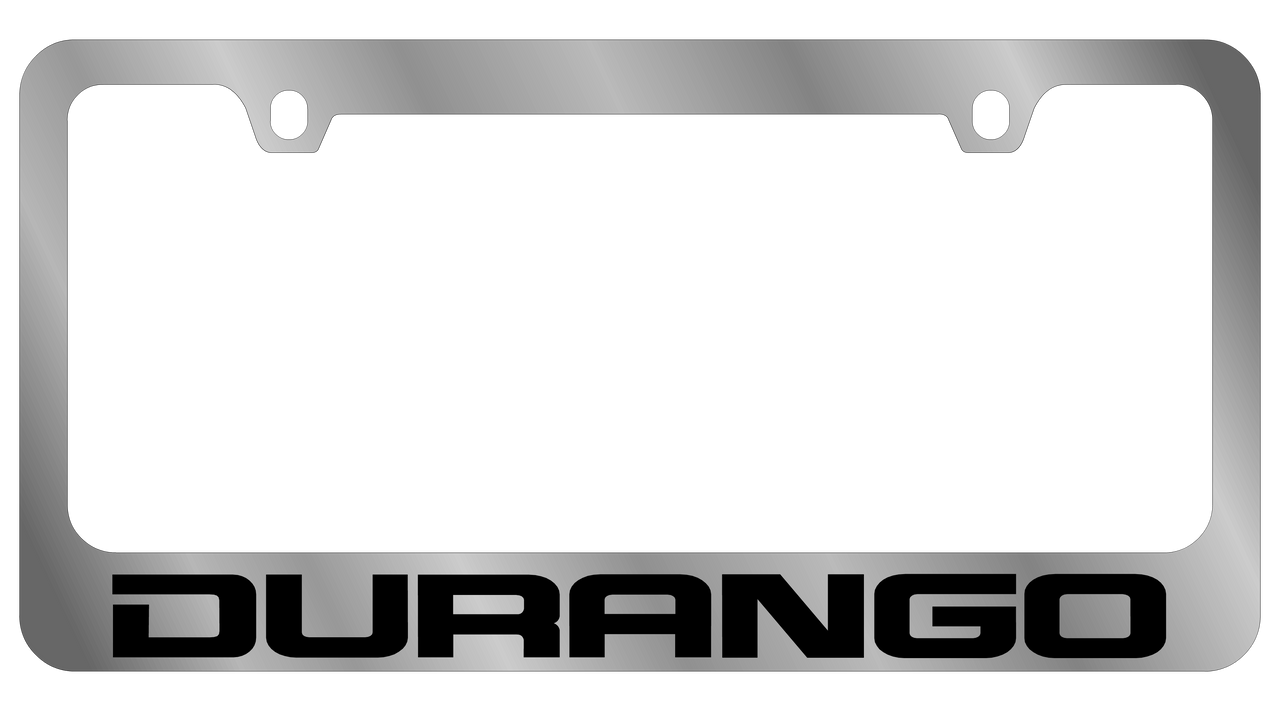 Dodge Durango Chrome License Plate Frame