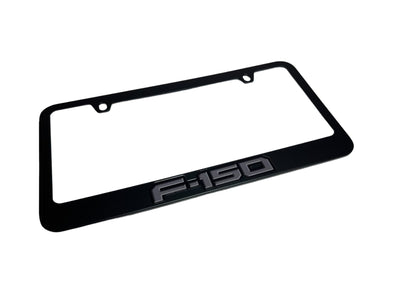 Ford F-150 Black License Plate Frame