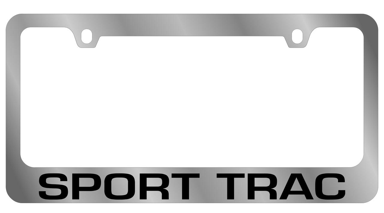 Ford Sport Trac Chrome License Plate Frame