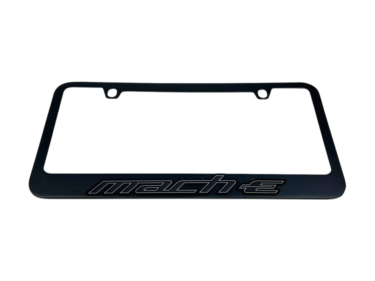 Ford Mustang Mach-E Blacked Out License Plate Frame