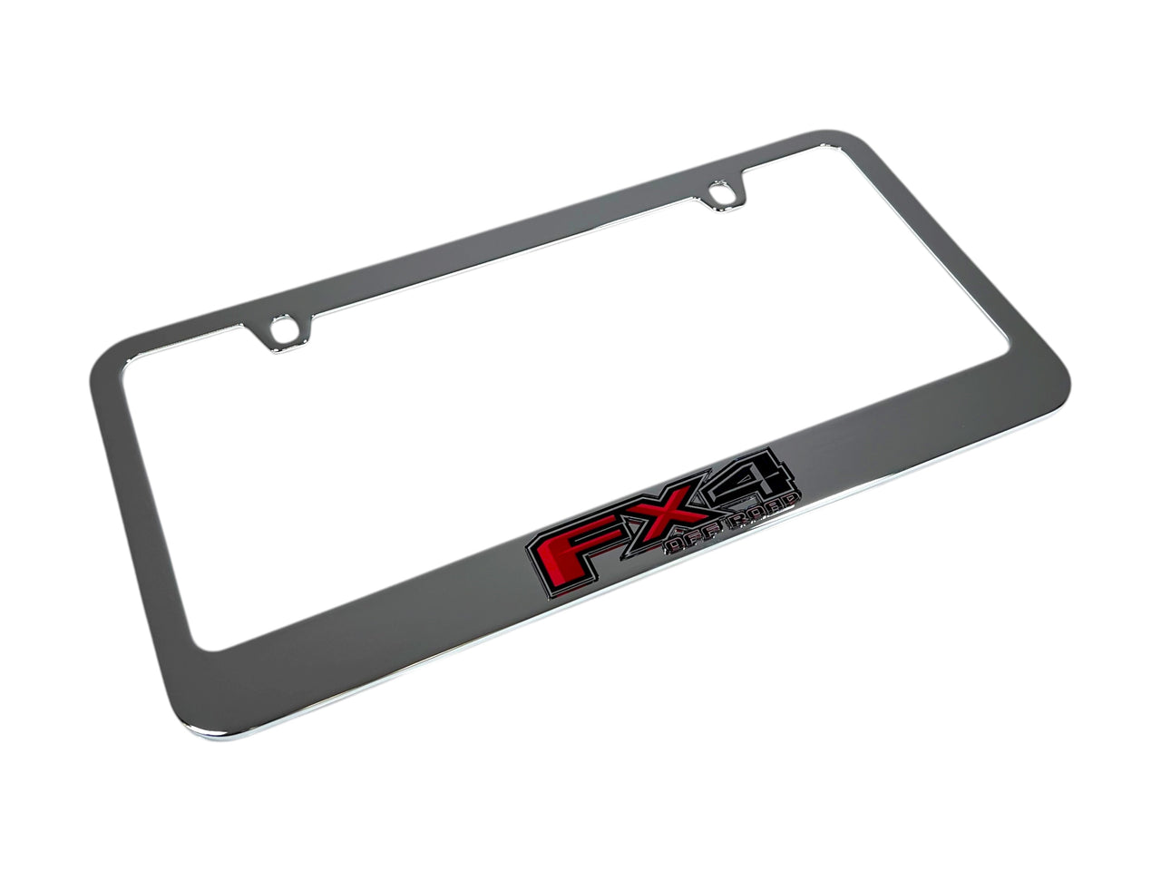 Ford FX4 Chrome License Plate Frame