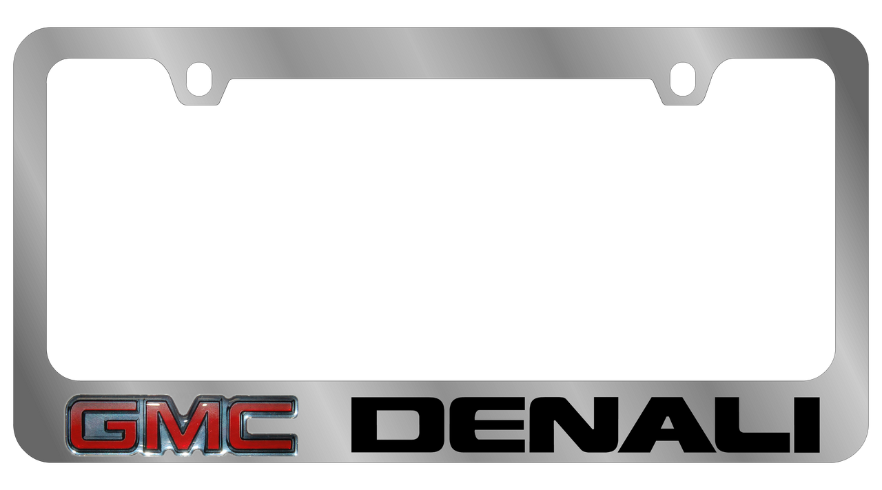 GMC Denali Chrome License Plate Frame