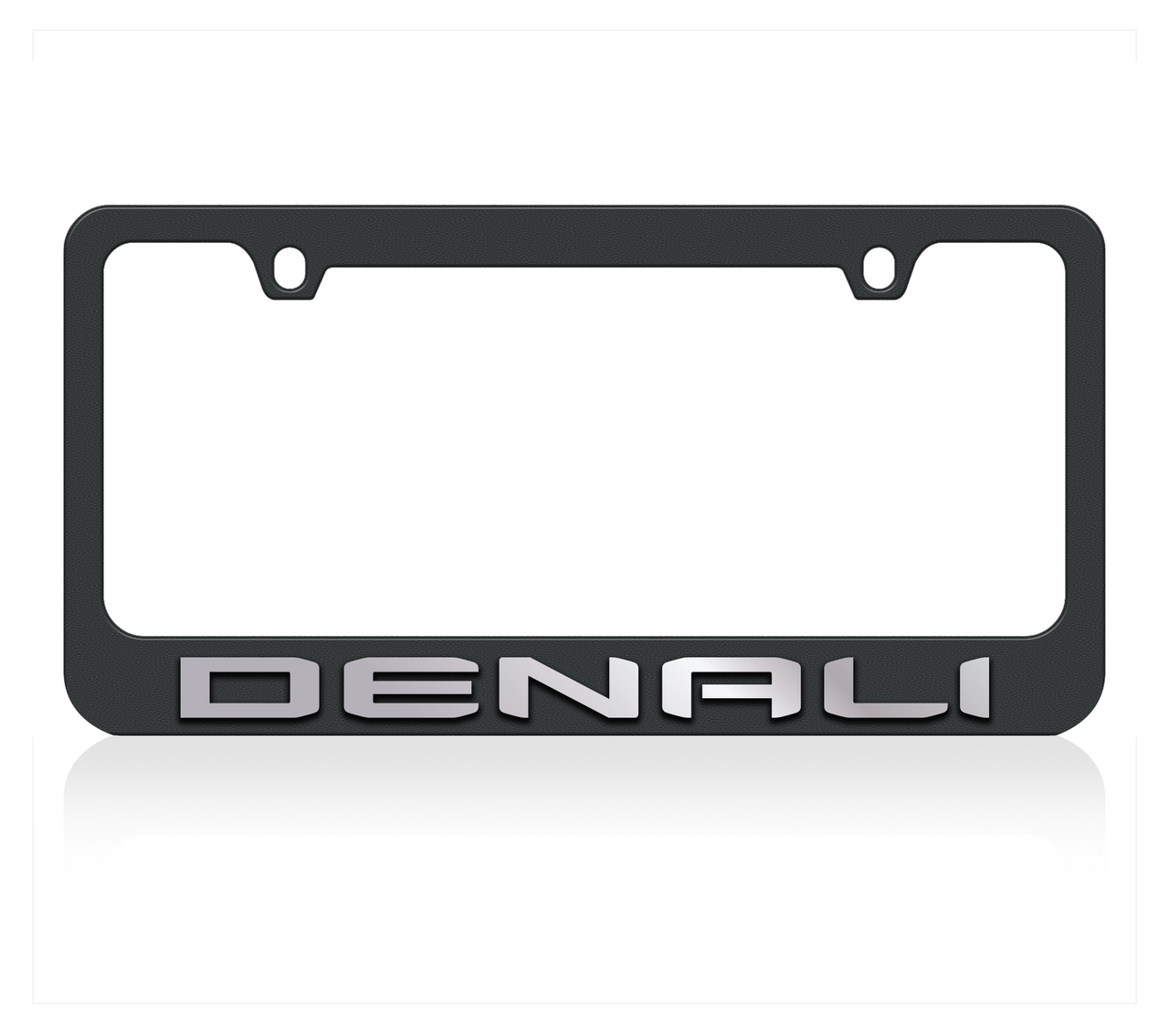 GMC Denali Black License Plate Frame