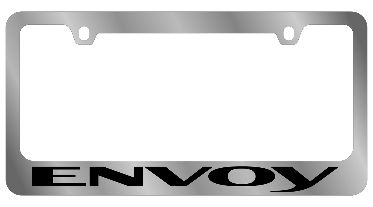 GMC Envoy Chrome License Plate Frame