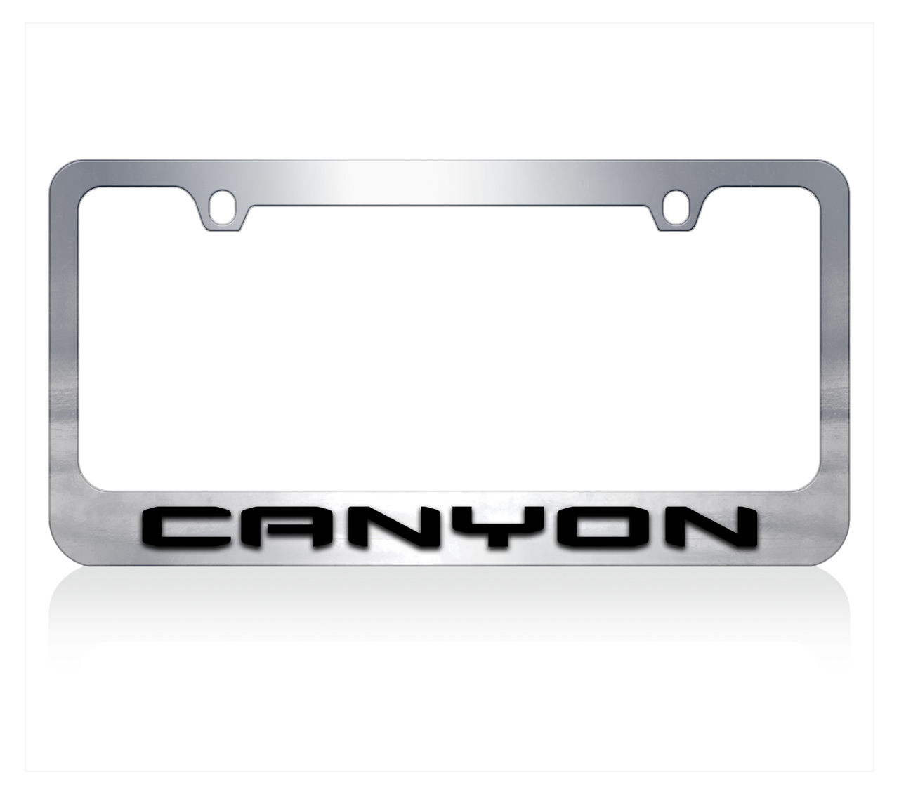 2019 GMC Canyon Chrome License Plate Frame