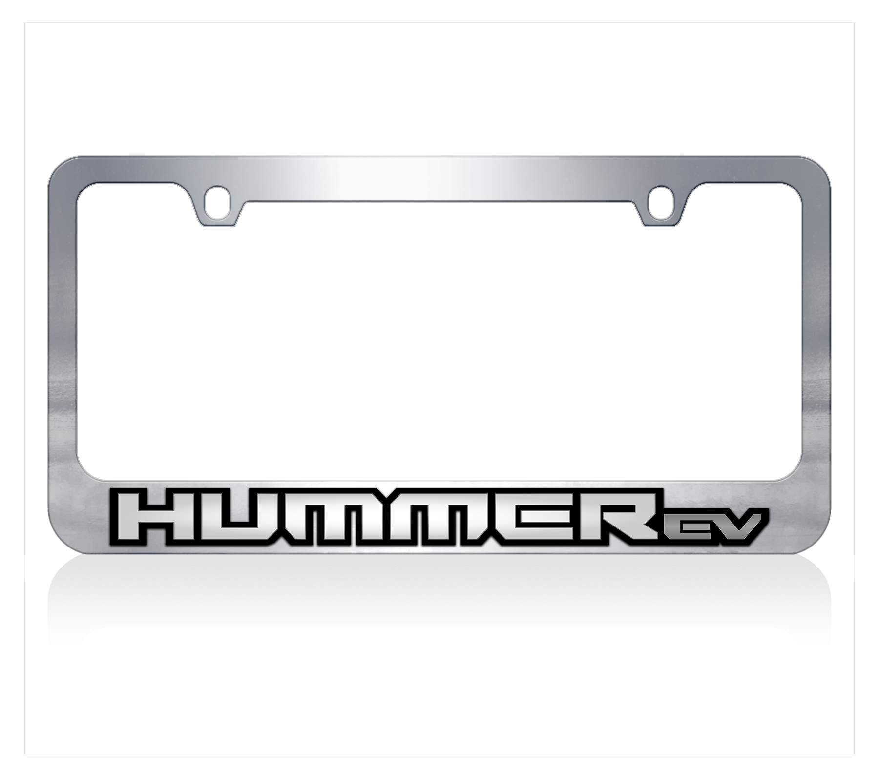 Hummer EV Chrome License Plate Frame