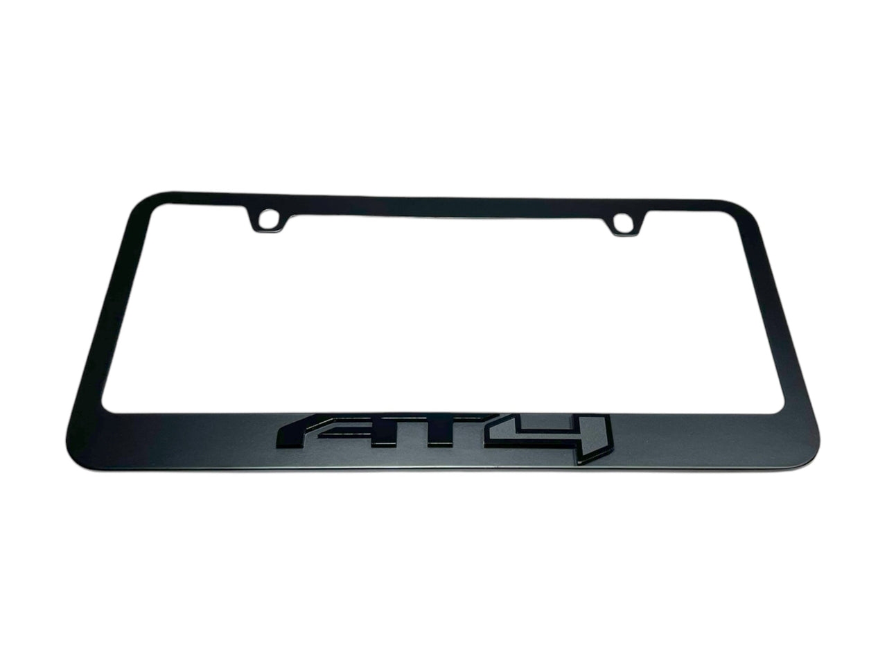 GMC AT4 Blacked out License Plate Frame