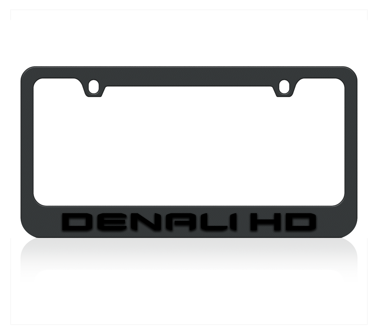 2019 GMC Denali HD Black License Plate Frame