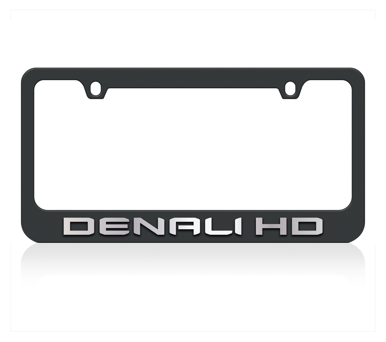 2019 GMC Denali HD Black License Plate Frame