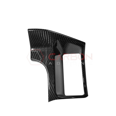 Real Carbon Fiber Left Driver Side Dash AC Vent Trim Cover For 2021+ Ford Bronco