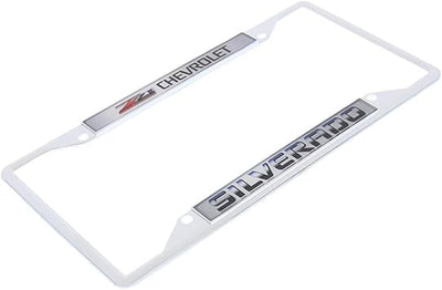 Chevrolet Silverado Z71 Chrome License Plate Frame