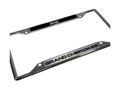 Jeep Grand Cherokee Chrome License Plate Frame