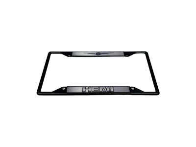 Chrysler HEMI Black License Plate Frame