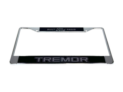 Ford Tremor Blacked Out Chrome License Plate Frame