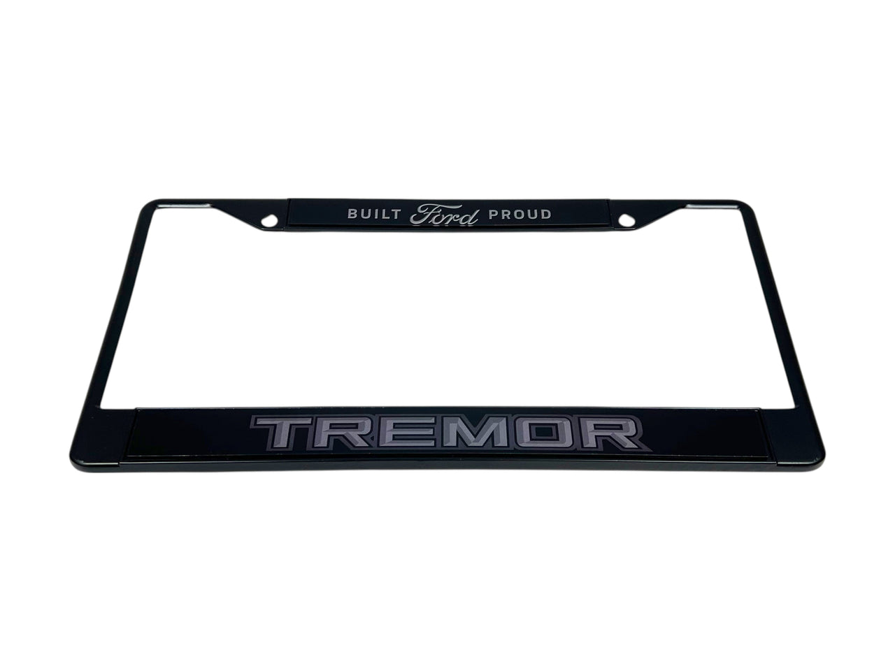 Ford Tremor Blacked Out Black License Plate Frame