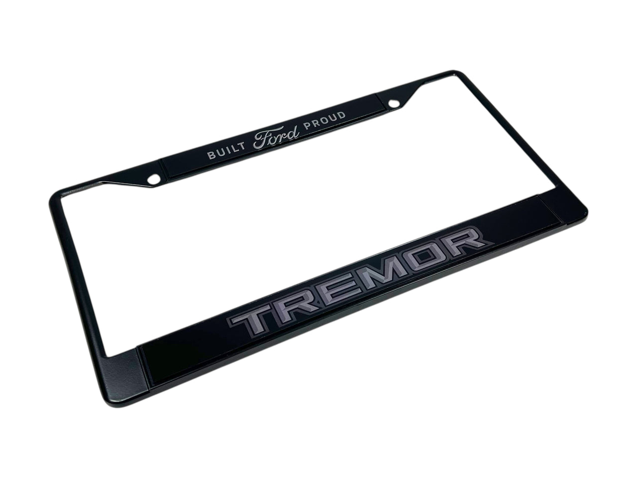 Ford Tremor Blacked Out Black License Plate Frame