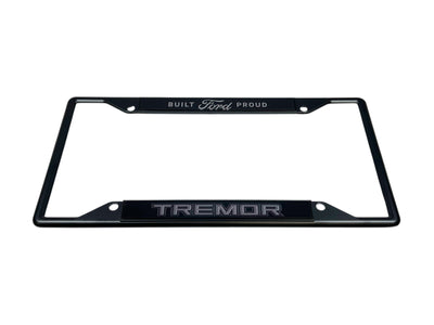 Ford Tremor Blacked Out Black License Plate Frame