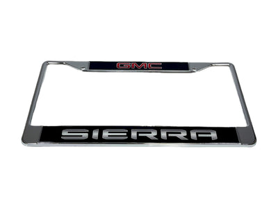 GMC Sierra Chrome License Plate Frame