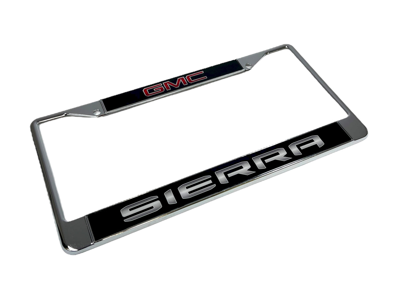 GMC Sierra Chrome License Plate Frame