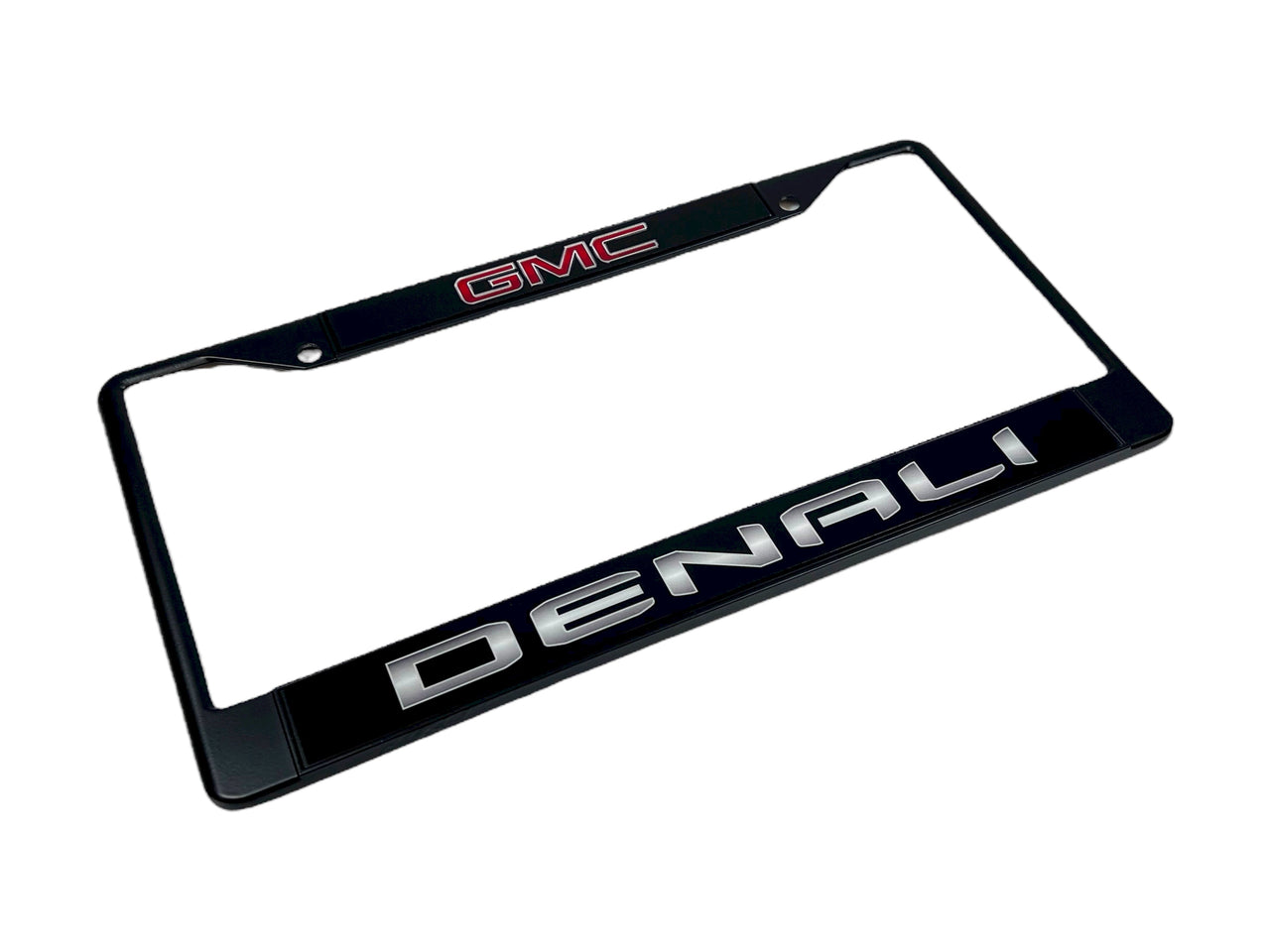 GMC Denali Black License Plate Frame