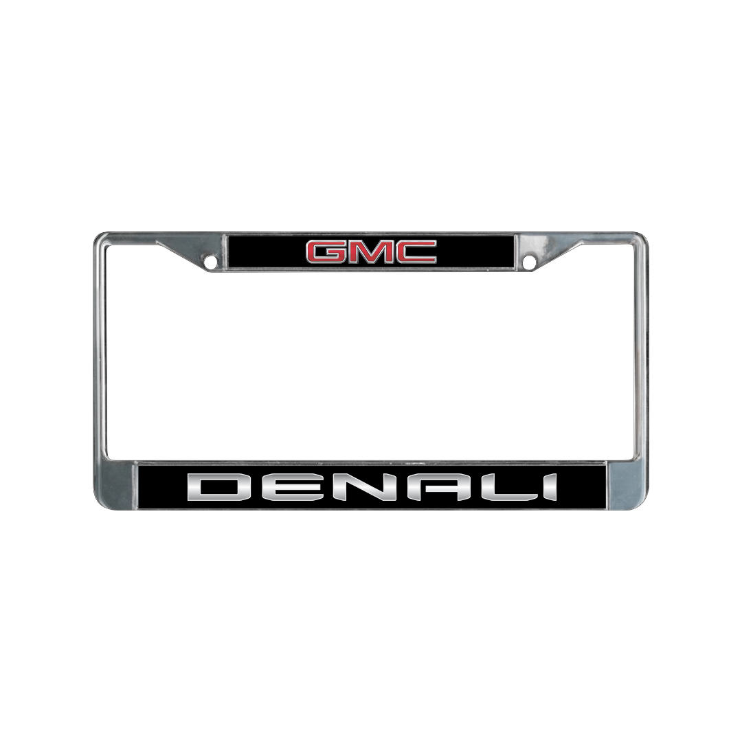 GMC Denali Chrome License Plate Frame