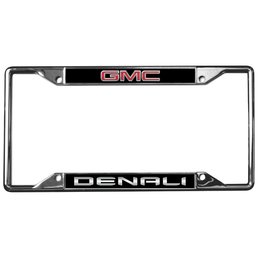 GMC Denali Chrome License Plate Frame