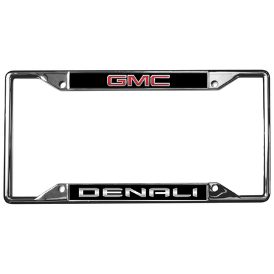 GMC Denali Chrome License Plate Frame