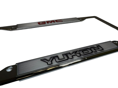 GMC Yukon Chrome License Plate Frame