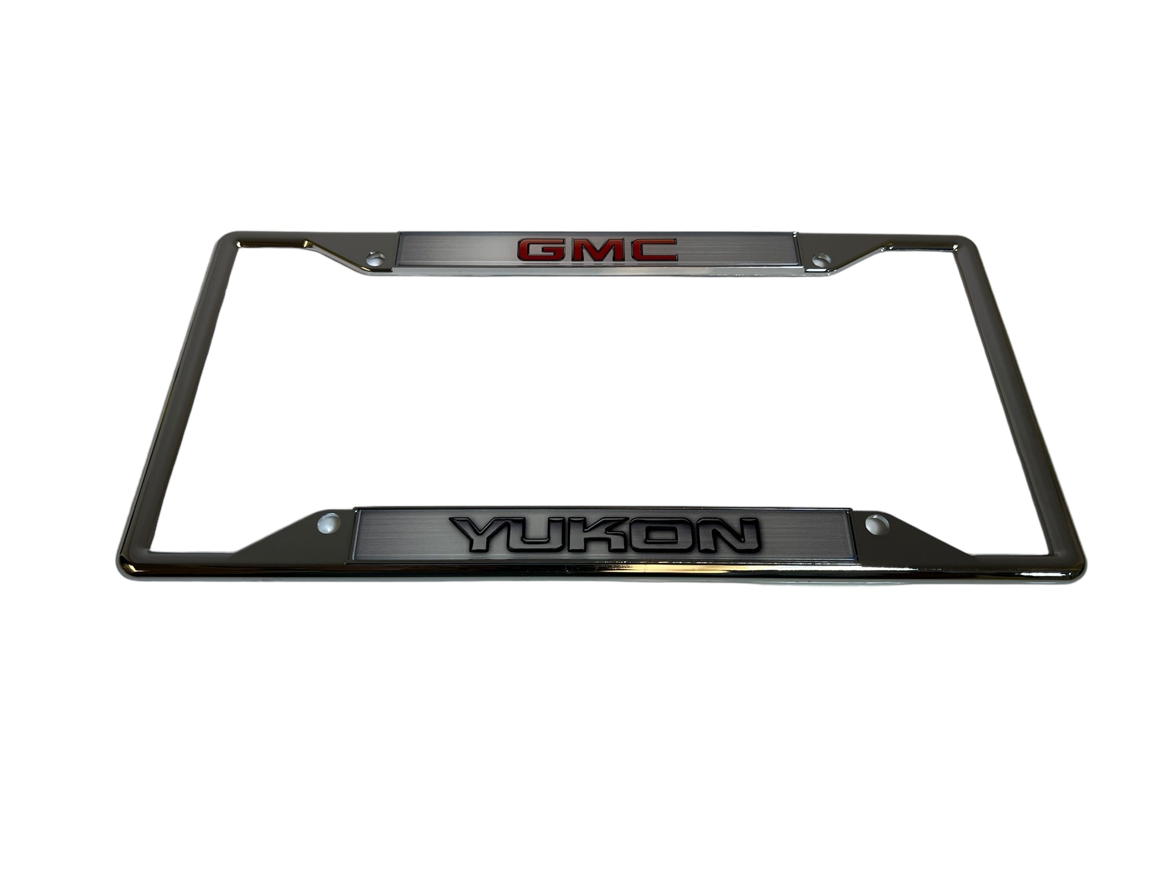 GMC Yukon Chrome License Plate Frame